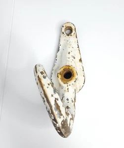 RH Tow Hook, Large Vintage Industrial Hook - Foto 1 di 12