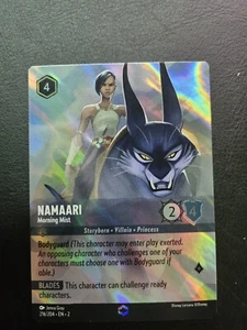 Lorcana - Namaari - Enchanted - 216/204 Rise of the Floodborn ENG - nm/mint - Imagen 1 de 2
