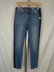 Kenneth Cole Side Stripe Jess Skinny Jeans Size 4 New - Picture 1 of 11