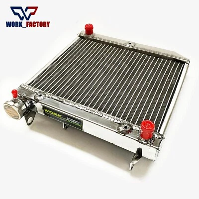 Radiador ATV para Honda TRX450R TRX450ER 2004-2009 2005 2006 07 aluminio pulido Foto 1 de 4