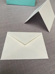 Tiffany & Co Embossed Gift Card and Envelope - Picture 1 of 3