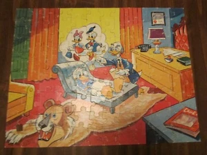 Vintage Puzzle DONALD DUCK 17"X22" Doctor Von Drake 108 pcs [Y9A] - Imagen 1 de 7