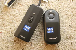 WIRELESS CAMERA REMOTE TRIGGERS ANY MODERN CANON OR CANON MICRO 4/3 CAMERA - Picture 1 of 7