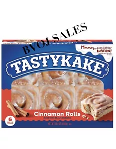 Tastykake Cinnamon Rolls, 6 count, 14.4 oz Carton - Picture 1 of 1
