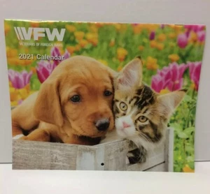 VFW Veterans of Foreign Wars WALL CALENDAR 2021 NEW - Picture 1 of 10