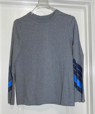 Camiseta gris con gráficos talla 12 Rockets of Awesome L/S para niños Foto 1 de 4