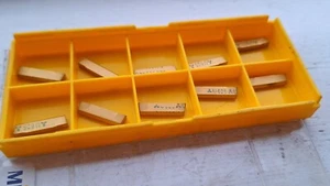10 Mitsubishi carbide cut-off inserts DGM30CT U625 ( 3mm copying & parting - Picture 1 of 2