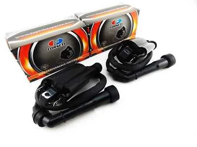 JUEGO DE 2 TAPONES BUJÍA BOBINA ENCENDIDO YAMAHA XV250 VIRAGO 89-01 FORSETI Foto 1 de 4