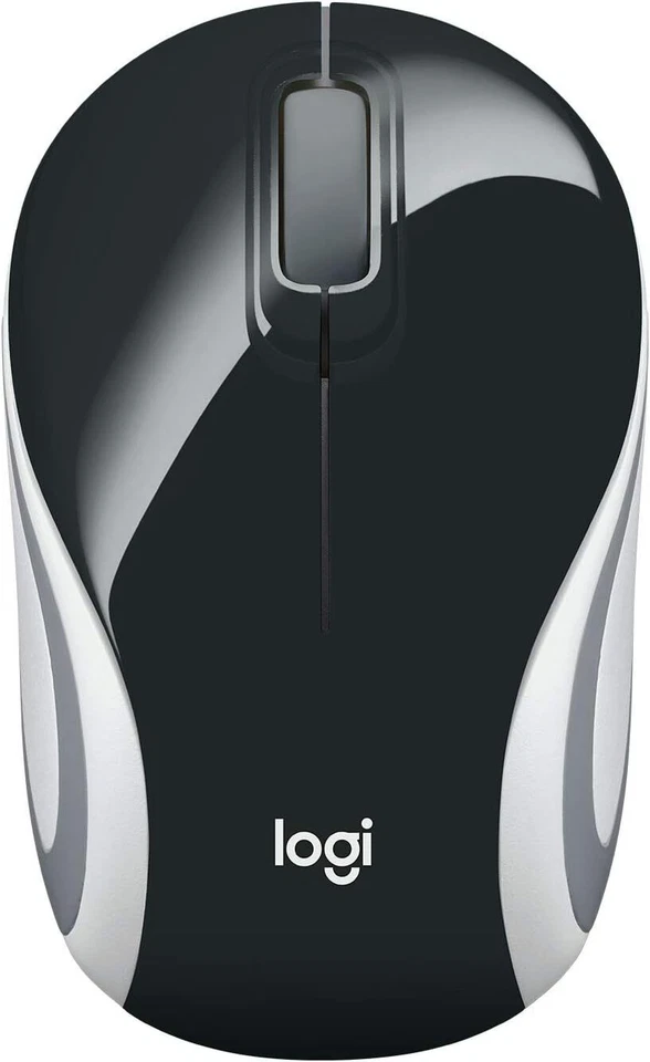 Logitech Wireless Mini Mouse M187, Pocket Sized Ultra Portable Mouse for Laptops - Image 1 of 1