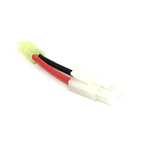 MINI Tamiya female to Big Tamiya male adapter Converter cable 50mm for RC Lipo - Picture 1 of 5