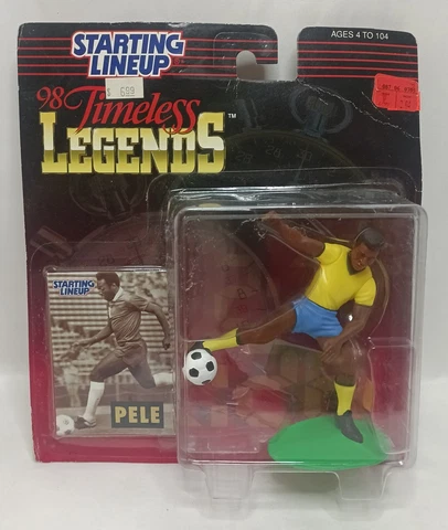 Pele 1997 Starting Lineup Timeless Legends SEALED Cover