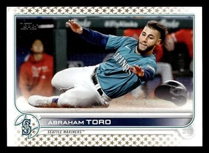 Abraham Toro 2022 Topps GOLD STAR SP #477 Seattle Mariners - Picture 1 of 2