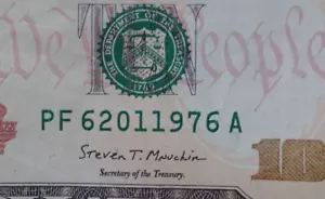 $10 Dollar 1976 June 6 or Feb 1- Birthday/Special Day/ Anniversary 62011976A - Picture 1 of 3