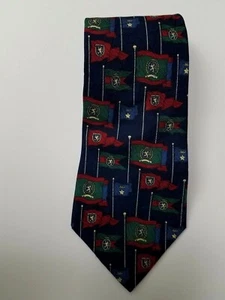 Men's Necktie TOMMY HILFIGER ITALIAN 100% SILK Made in USA  - Picture 1 of 7