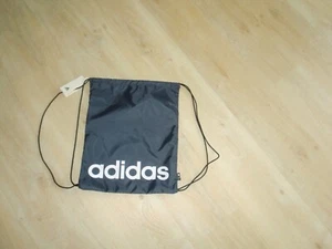 adidas Sportbeutel Turnbeutel dunkelblau/weiß neu - Bild 1 von 2