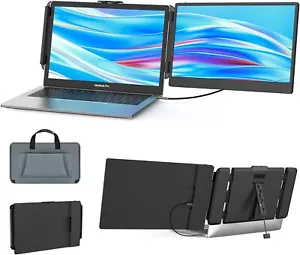 Laptop Screen Extender, 14''Portable Laptop Monitor, 1080P FHD IPS Monitor Exten - Picture 1 of 8
