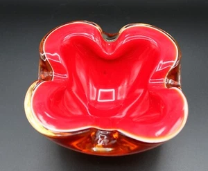 Vintage Murano Italy Art Glass Ashtray Dish - Picture 1 of 10