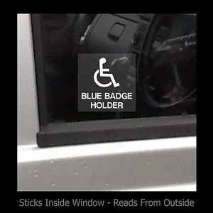 Blue Badge Holder - Window Sticker / Sign - Access, Disabled, Parking - Picture 1 of 1