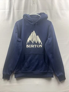 Burton Sweater Herren mittelblau Pullover Hoodie Sweatshirt Dryride Ski Snowboard - Bild 1 von 7