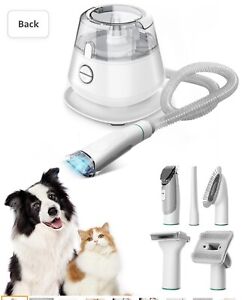Dog Grooming Kit with Vacuum, Dog Clippers, Suction 99% Pet Hair,...