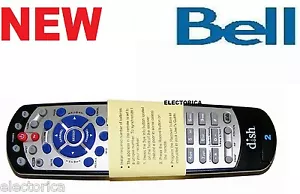 BRAND NEW REMOTE CONTROL BELL 6131 6141 9241 9242 DISHNET TV 20.1 5.4 IR - Bild 1 von 4