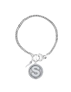 DVCCIO FREEDOM BRACCIALE IN ARGENTO 925 LETTERA S - Foto 1 di 1