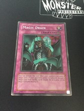 YUGIOH MAGIC DRAIN RARE PSV-071 COUNTER TRAP CARD OLD SCHOOL