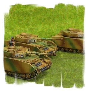 Bemalt! - Panzer IV Platoon (3 Fahrzeuge) - 15mm WW2 - Flames of War - Bild 1 von 2
