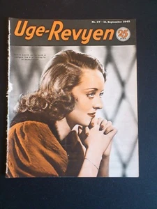 "UGE-REVYEN" Nr.37/1945.Bette Davis.Mickey Rooney.Esther Williams.Duke Ellington - Bild 1 von 10
