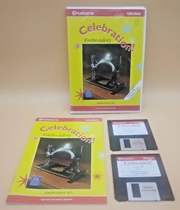 Husqvarna Viking Embroidery Celebration #11 Martha Pullen w/ 2 x 3.5" Disks - Picture 1 of 8