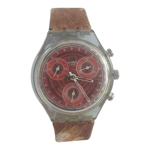 Swatch "Fury" Chronograph Watch SCN109 - Swiss Made - Picture 1 of 10