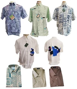 Camicia Estate Uomo Veste Ampia Comoda Manica Corta Fantasia Misure da 37 a 41 - Imagen 1 de 88