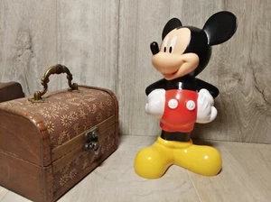 Topolino Walt Disne giocattolo vintage anni 80 prodotto da Walt Disney! Alloggiamento in plastica - Foto 1 di 9
