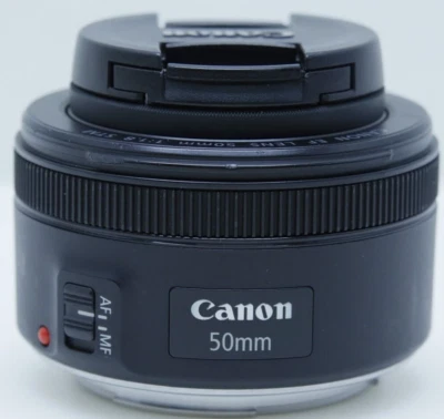 Canon EF50mm F1.8 STM 49MM Dia. Front Lens Cap Great Working Condition Free Ship - Image 1 of 4