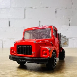 Scania Tip Truck Red 1:100 Majorette No 252 Diecast Model Lorry - Picture 1 of 15