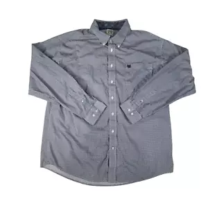 Cinch Button Up Hemd Herren XL Langarm Schwarz Western Wear Button Down * - Bild 1 von 9