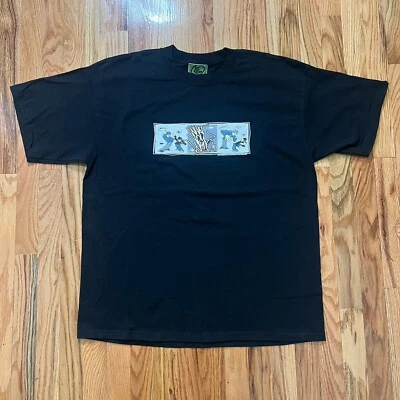 Camiseta De Colección Y2K Escritores Banco Graffiti Arte XL Camiseta Rap Futura 2000 Alijo Foto 1 de 4