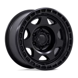 Black Rhino Hard Alloys BR018 VOYAGER 17X8.5 5X127 -10mm Matte Black Wheel - Picture 1 of 3