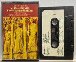 Robert Fayrfax : Missa Albanus & Aeternae Laudis Lilium (Cassette Tape) *V Good* - Picture 1 of 2