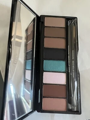 Make Up For Ever 8 Eye Shadow Palette Blue Sepia - Image 1 of 4
