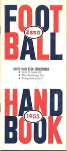 1955 College & National Football League Handbook & Schedule - Picture 1 of 1