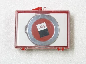 Cinta métrica de bolsillo de metal Lufkin promocional LILLY 79" métrica y estándar en estuche - Imagen 1 de 3