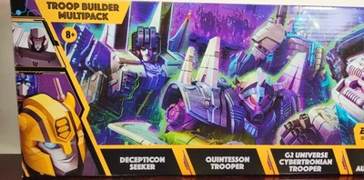 Pack de 4 figurines Transformers - Photo 1/3