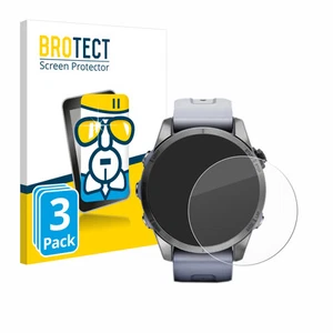 3x BROTECT Schutzglas für Garmin Fenix 7S (42 mm) Panzer Folie Glas klar - Zdjęcie 1 z 7