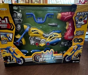 2 In 1 Model Motorcycle Take Apart Tools And Parts Age 3+ - Picture 1 of 2