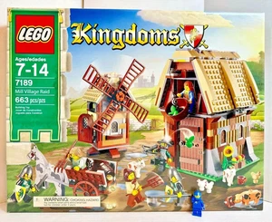 LEGO (7189) Kingdoms Castle: Mill Village Raid New Sealed Retired Knight Vintage - Picture 1 of 6