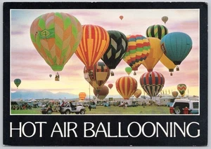Hot Air Balloon Vintage Postcard - Bild 1 von 2