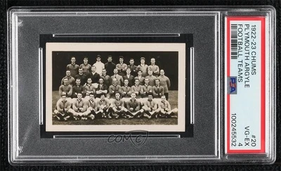 Equipos de fútbol americano Chums 1922-23 Plymouth Argyle FC #20 PSA 4 Foto 1 de 2