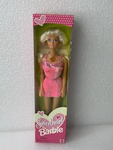 SWEETHEART BARBIE Puppe 1997 Mattel #18608 blonde Haare rosa Kleid - Bild 1 von 10