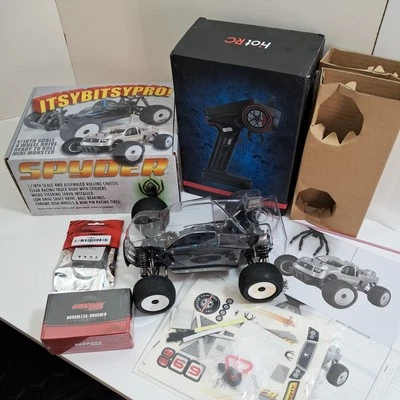 New Kyosho Itsy Bitsy Spyder Pro 4WD RC Truggy 1/18 Scale Very Rare - Image 1 of 4